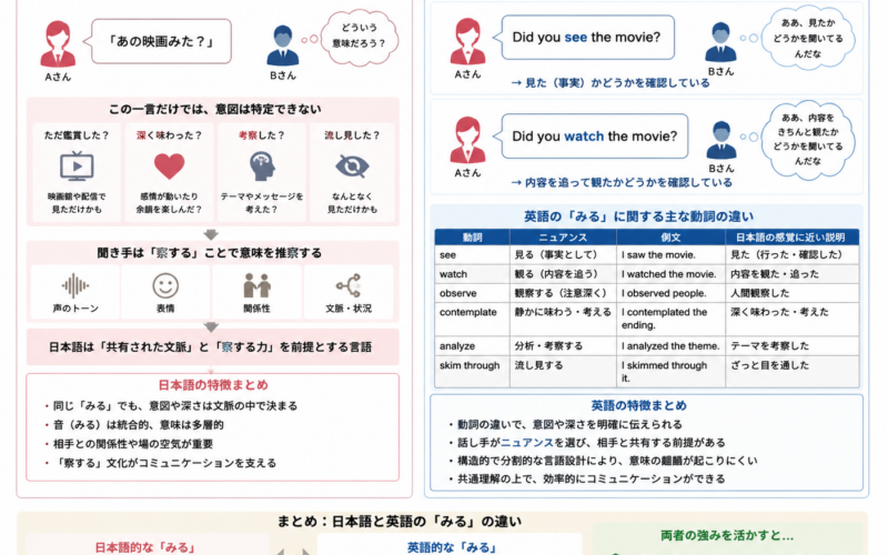 「みる」の解像度を高めていきたい