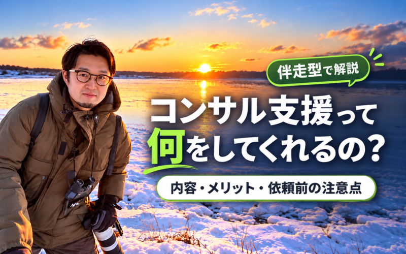 コンサルティング支援とは？内容・メリット・依頼前に考えるべきことを解説