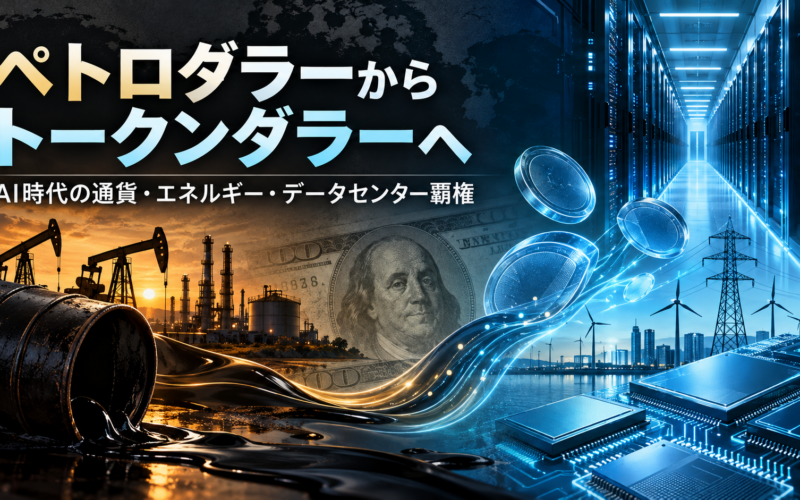 ペトロダラーからトークンダラーへ｜AI時代の通貨・エネルギー・データセンター覇権